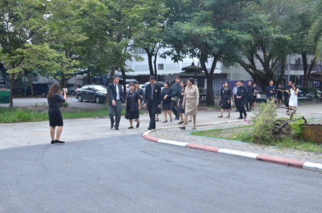 พิธีต้อนรับท่านรอง สู่รั้วเขียว-ขาว 